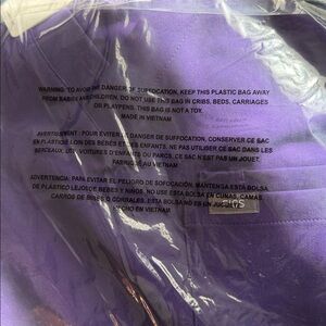 Men’s ELDERBERRY PURPLE XS scrub set